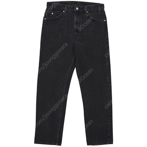 [33.5] 1990s USA Levis 505 Black Denim Pants (33X30) 리바이스 빈티지 블랙 데님 팬츠 90년대 미국생산 미제 흑청