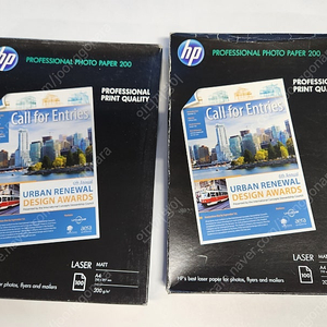 [포토 페이퍼] HP professional photo paper 200 (A4 100매) 2팩 => 택포1.5만원