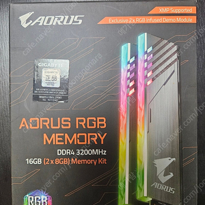 I5-8600k + z370 aorus gaming3 + AORUS DDR4 16g(8g×2) RAM (3200Mhz / PC-25600)