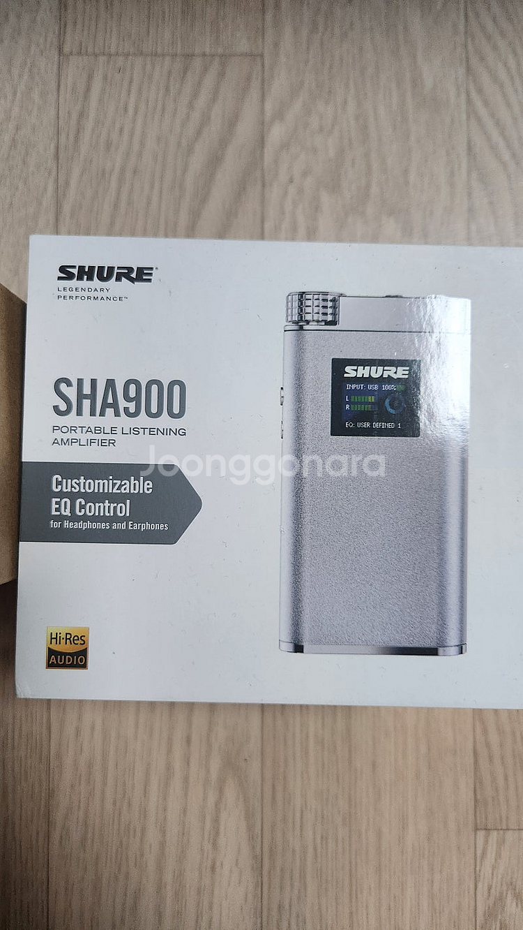 (DAC,앰프) 슈어 sha900 휴대용 이어폰 포터블...--0