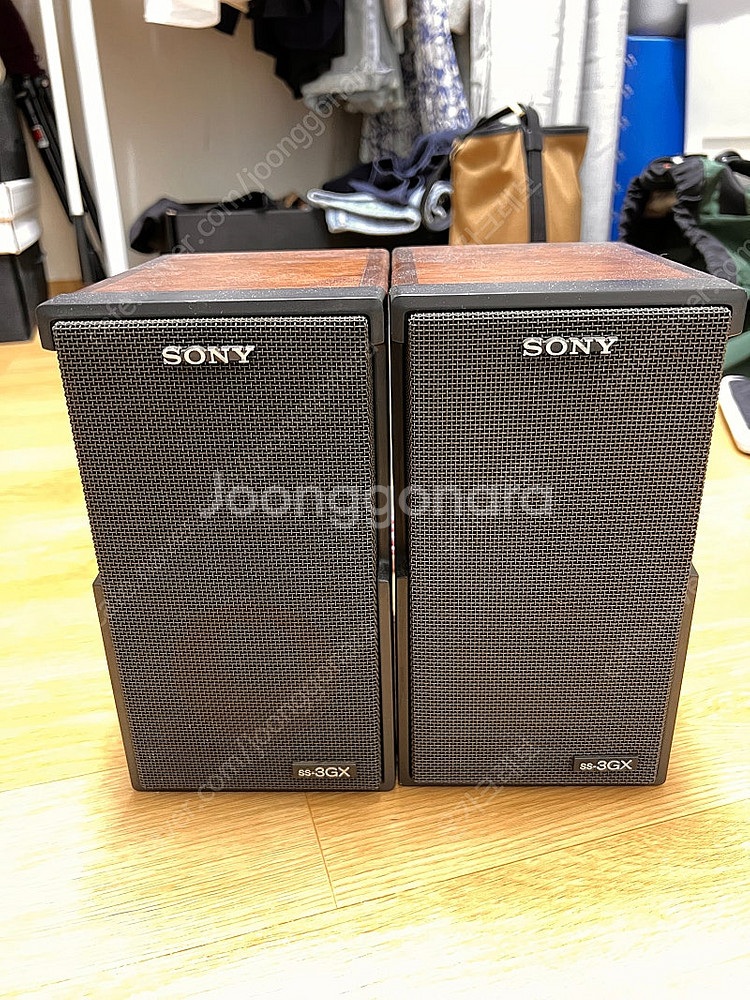 sony ss-3gx 소형 빈티지 2way 북쉘프 스피...--0