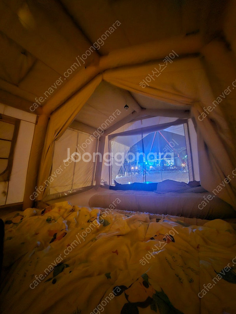 쿠디루미 에에텐트 풀셋. 고급 텐트 세탁완료.--2