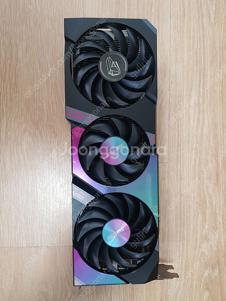 고장난 컬러풀 RTX3070 울트라 OC 8G 그래픽 ...--0