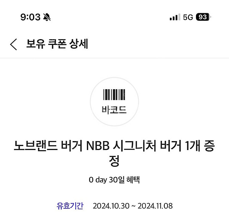 노브랜드 NBB 시그니처 버거 단품--0