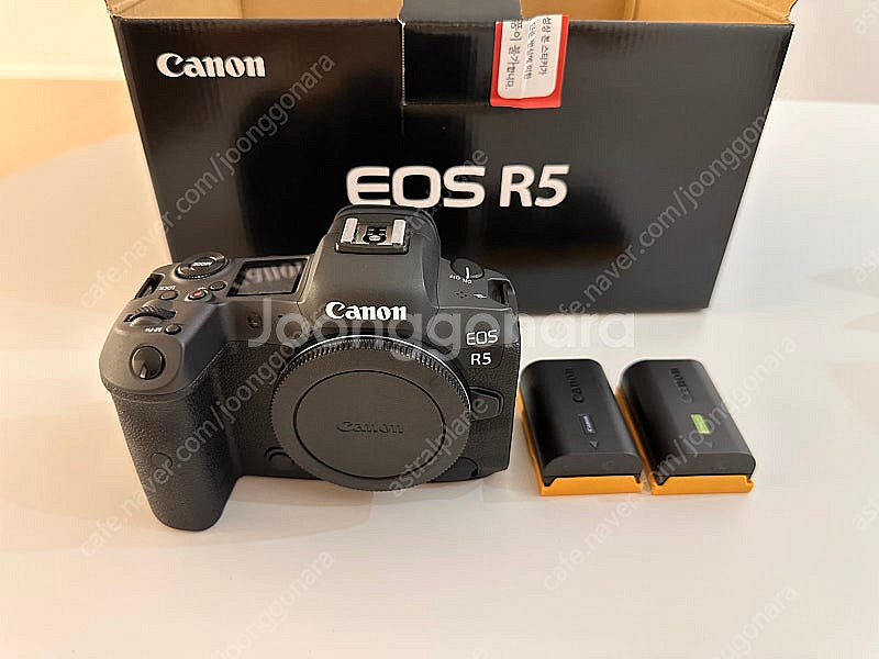 캐논EOS R5 + 추가배터리X1--0