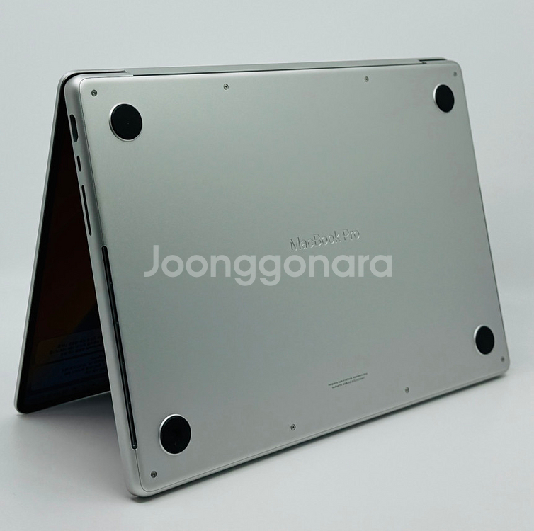 APPLE 맥북프로 14인치 M1 512GB 실버 상태...--6