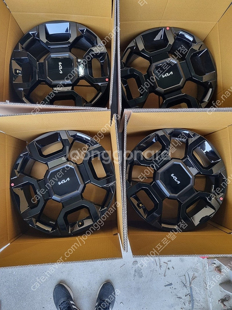 신형쏘렌토MQ4 그래비티 20인치 신품급 임판휠 1대분...--0