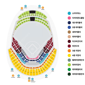 2024 WBSC 프리미어12 야구 2차전 한국vs쿠바 고척스카이돔 3루 버건디석 양도합니다