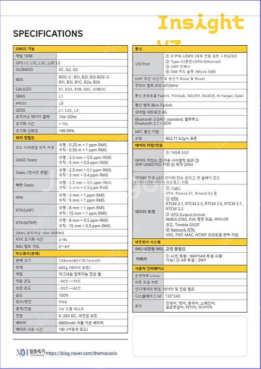 카메라로 원거리 측량을 할수 있는 SOUTH 사의 GP...--4