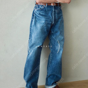 32] cantate 칸타타 / denim 1955 trousers 블리치(중청) | 중고나라