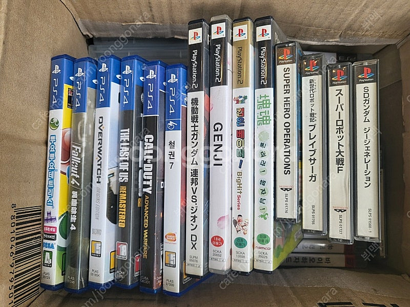 ps 1, 2, 3 ,4 타이틀 40여장--0