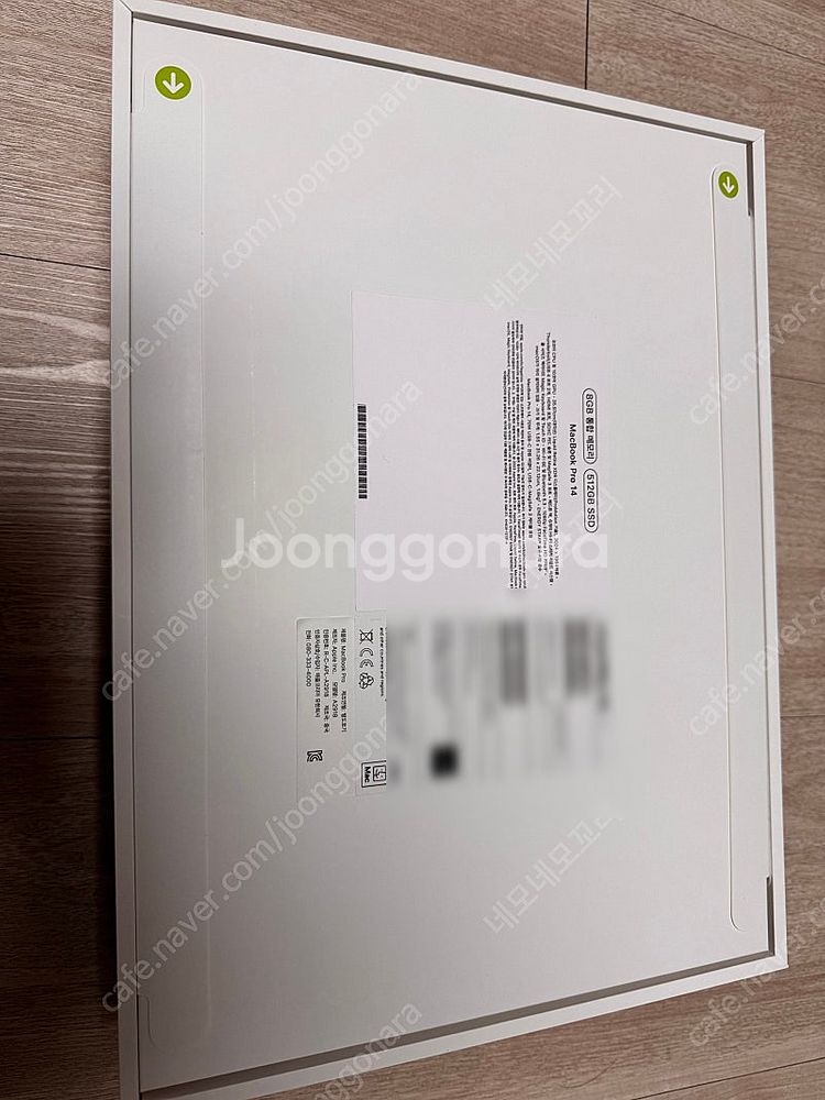 M3 맥북프로 14인치 512GB 8GB 기본형 미개봉...--1