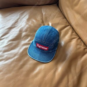 Supreme 슈프림 데님 캠프캡 모자 (Washed Denim)