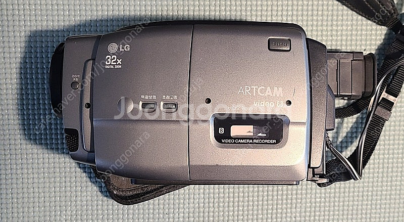LG 아트캠 8mm 캠코더( 촬영 및 재생 가능) 빈티...--0