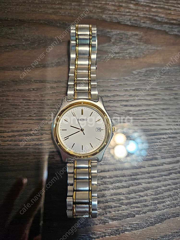 세이코 빈티지 SEIKO 7N32 쿼츠 시계--0
