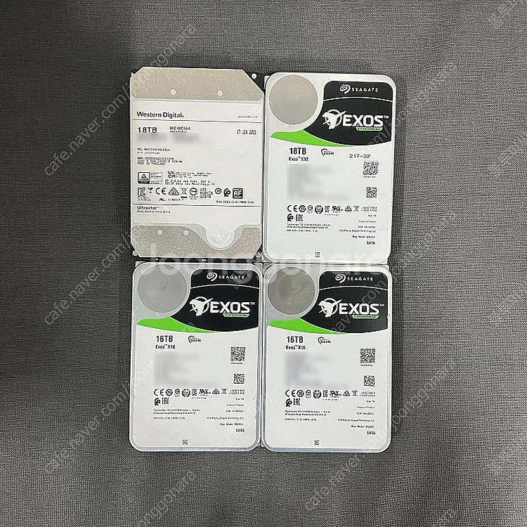 [판매] WD,씨게이트,도시바 HDD 14TB/16TB...--0