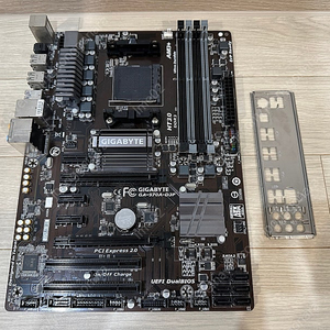 [개인] GIGABYTE GA-970A-D3P 듀러블에디션 제이씨현 (백패널 포함) 판매합니다.