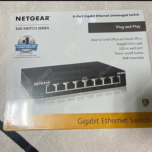 Netgear 8포트 기가허브(미개봉)