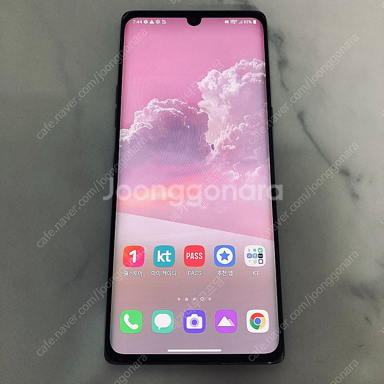 LG G9 벨벳 블랙 128기가 액정깨끗! 무잔상! 1...--0