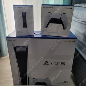 PS5 초기모델 (2021년 디스크버젼) + 듀얼센스 1 개추가 + 정품 충전독