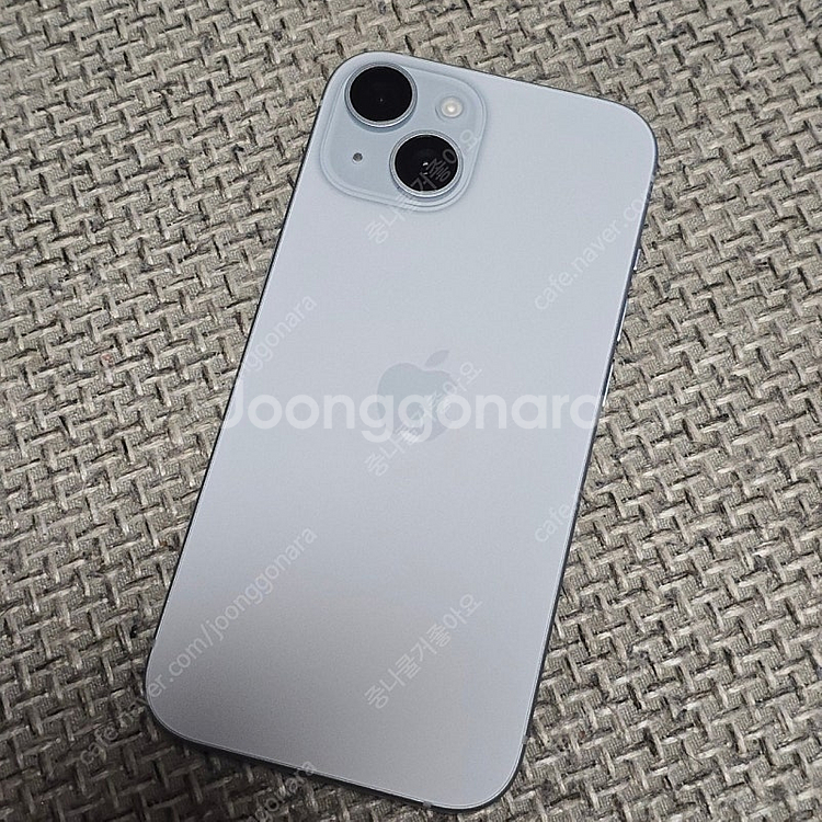 (쿨거80) 아이폰15 128블루 배터리100 풀박--0