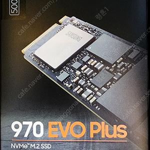 미개봉 삼성ssd m.2 500g 970evo plus팝니다