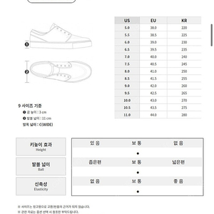 지포어 갤리밴터 남성 골프화 (270) 미사용 팝니다