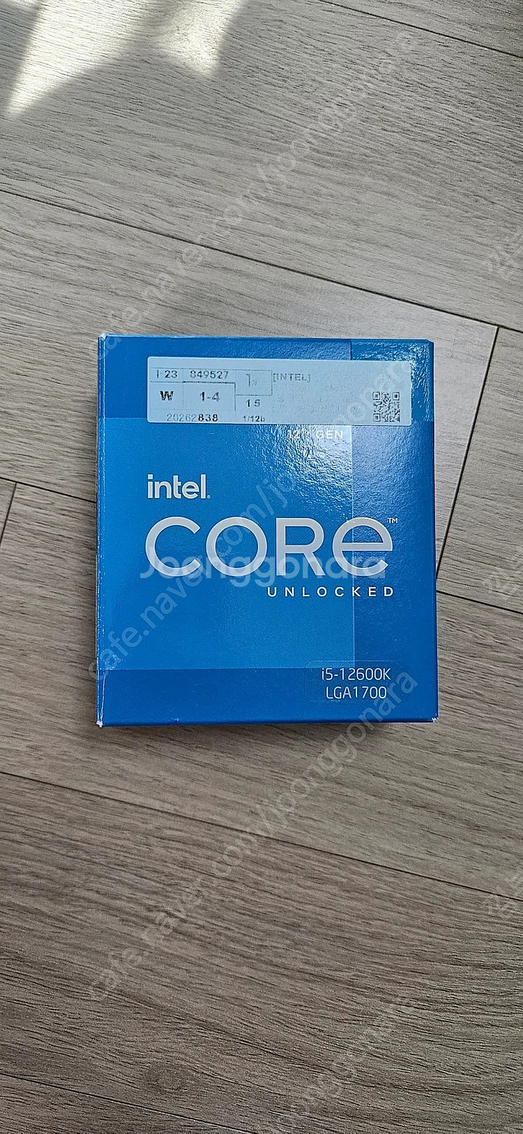 cpu i5-12600k 팝니다--3