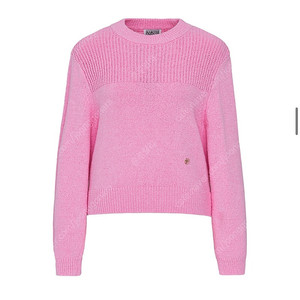 마리떼 W BOUCLE CROP KNIT pink