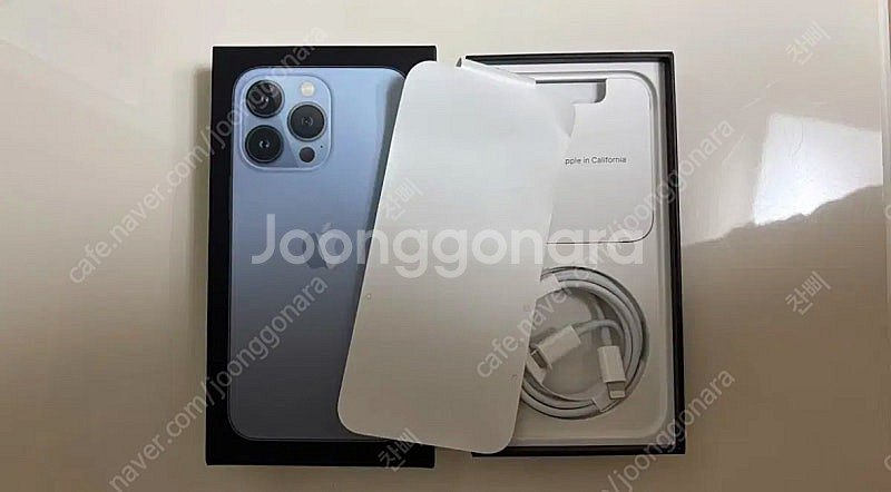 아이폰 13pro 256GB 시에라블루 판매--0