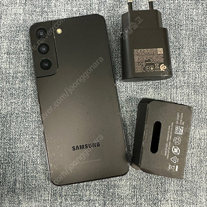 (LG U+)갤럭시S22 256G 블랙 무잔상 고속충전기 포함 28만원 판매해요