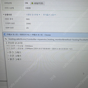 카페24 가상서버 28일 임대