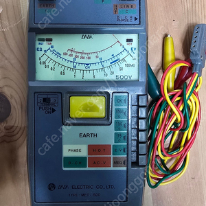 다다 절연 접지 저항측정 전압측정 MET-500