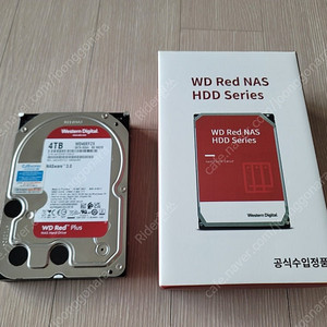 웨스턴디지털 WD Red Plus NAS HHD 4TB WD40EFZX (정품)