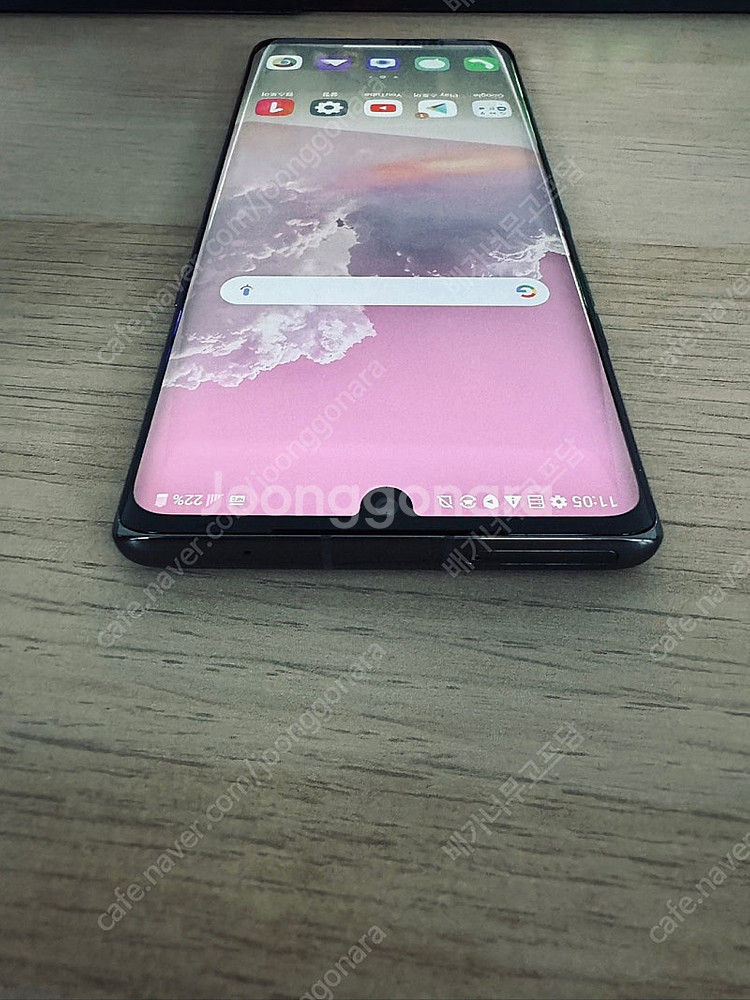 LG G9 벨벳 블랙 128기가 액정깨끗 무잔상! 14...--4