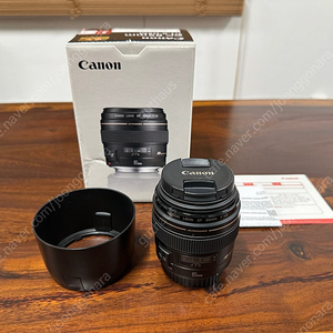 상태A급 캐논 EF 85mm f1.8 usm 애기만두 팝니다