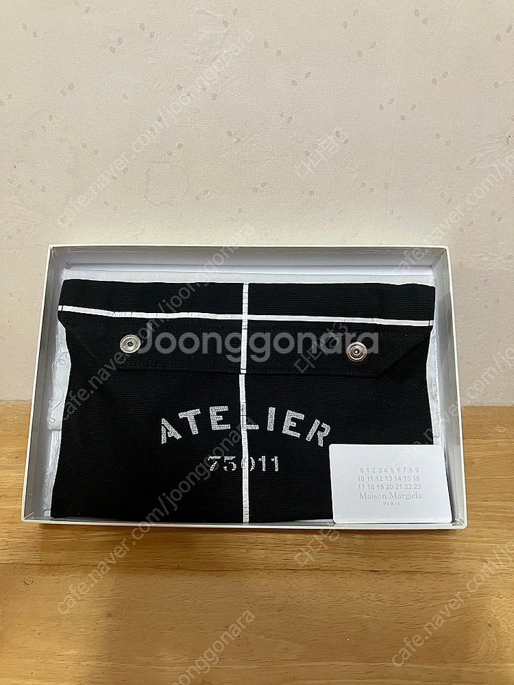 마르지엘라 아뜰리에 페니백, 벨트백 블랙 색상 판매합니다.--1