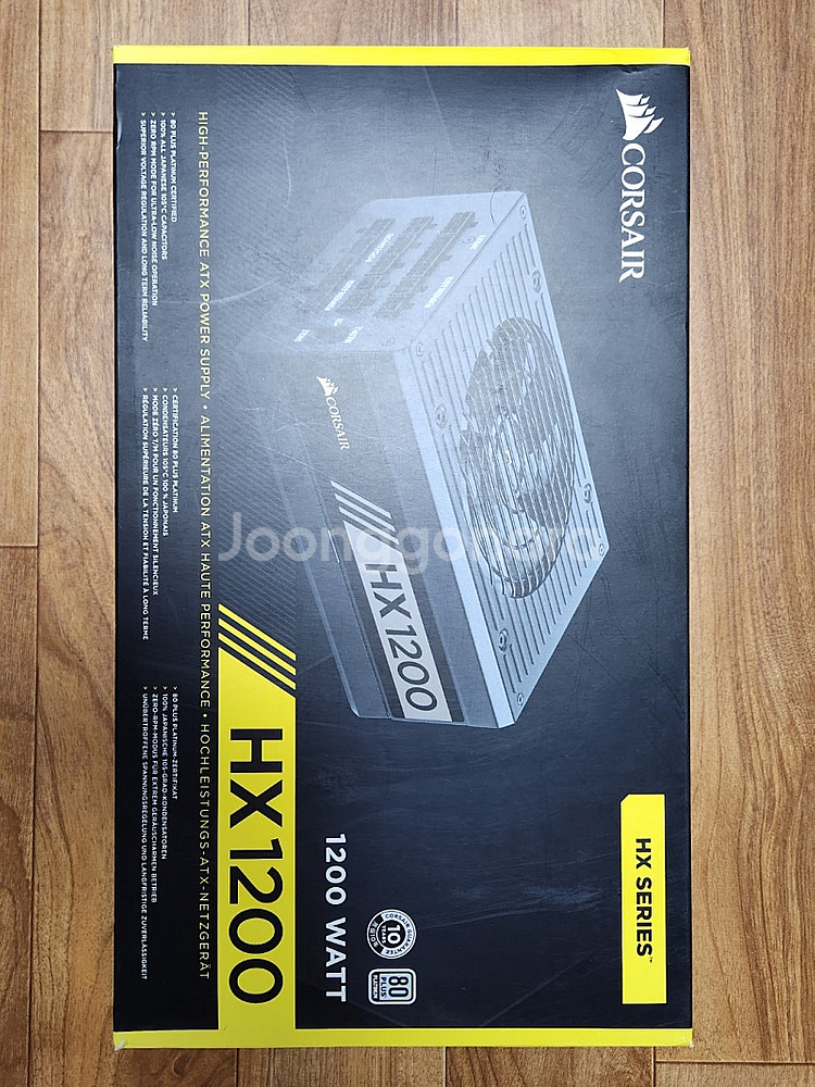 커세어 HX1200 80PLUS PLATINUM 파워서...--1