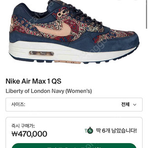 나이키 에어맥스 Liberty of London (270)