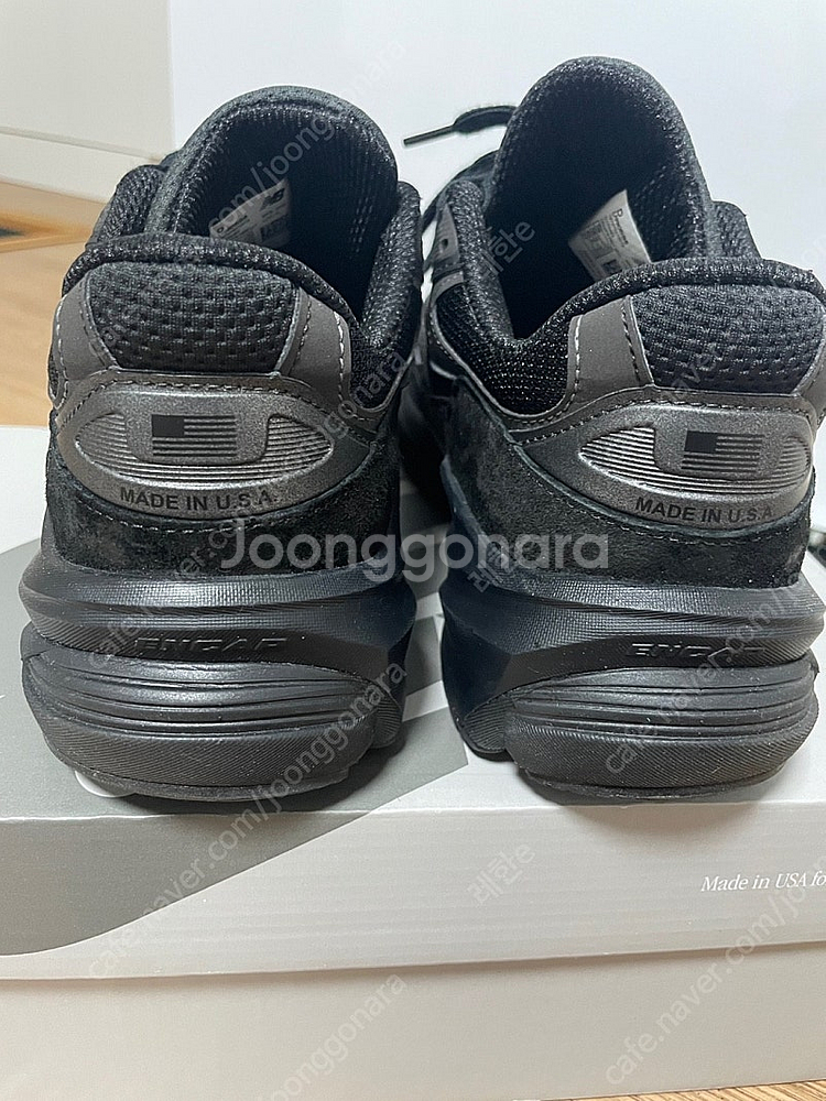 뉴발란스 990v6 트리플블랙 270 사이즈 팜--1