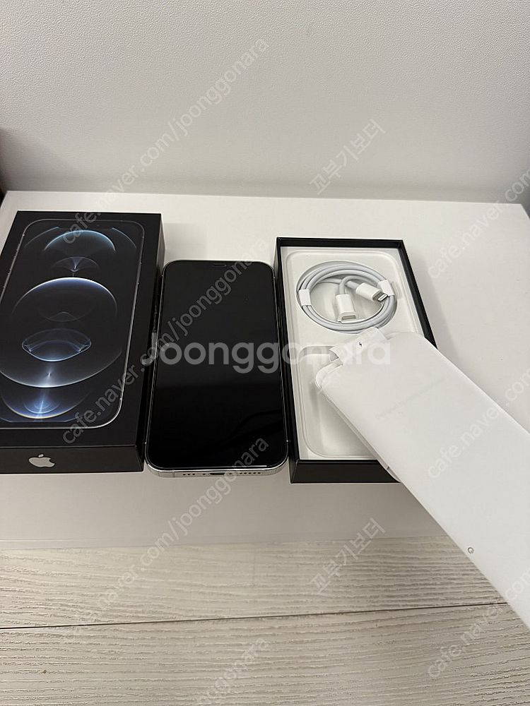 아이폰 12pro 128g a++급 풀박스 배터리 사설...--7