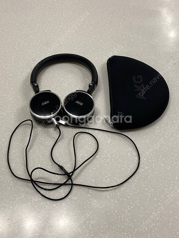 AKG N60NC 노이즈 캔슬링 유선 헤드폰 블랙--0