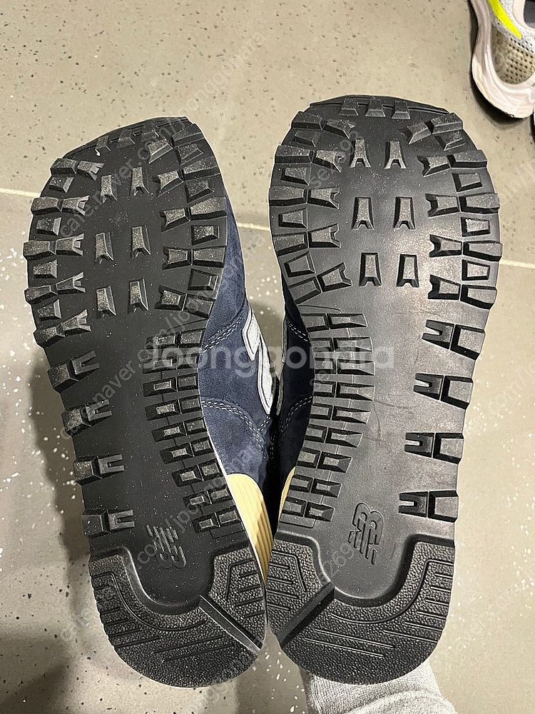 뉴발란스 포터리 574 navy 250mm--2