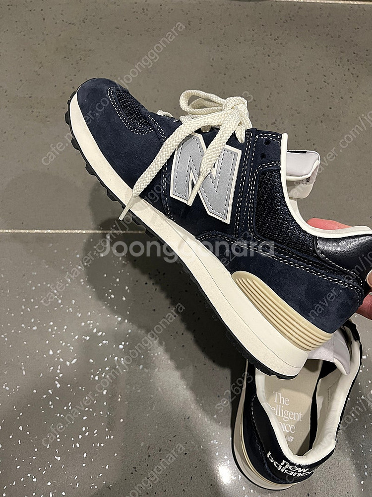 뉴발란스 포터리 574 navy 250mm--3