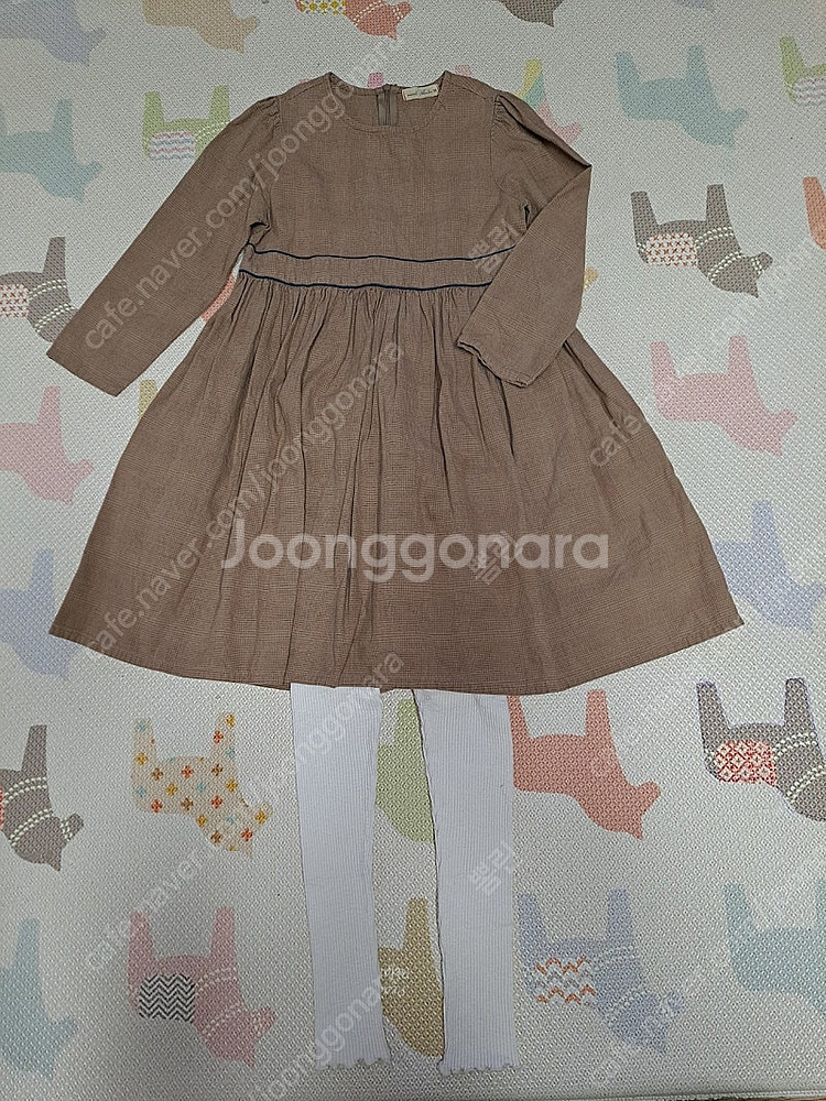 여아 120~130 겨울옷 내복, 트레이닝복, 기모티셔츠, 원피스, 레깅스 등 박스판매--4