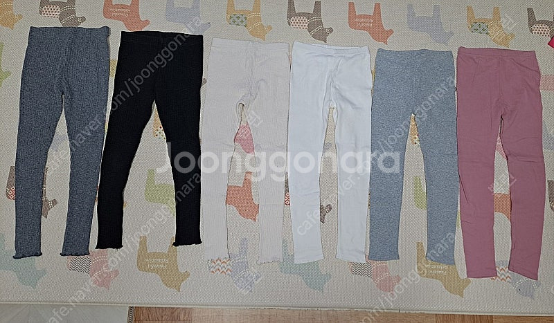 여아 120~130 겨울옷 내복, 트레이닝복, 기모티셔츠, 원피스, 레깅스 등 박스판매--7