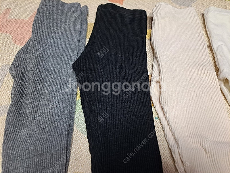 여아 120~130 겨울옷 내복, 트레이닝복, 기모티셔츠, 원피스, 레깅스 등 박스판매--8