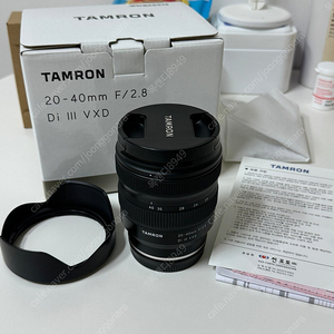 탐론 20-40mm f2.8 소니마운트