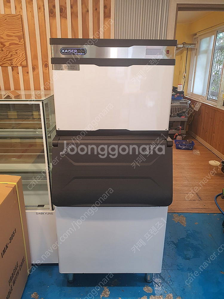 카페창업,오픈집기,카이저 버티칼 제빙기,중고 커피머신,그라인더,디스펜서,블랜더,쇼케이스--0