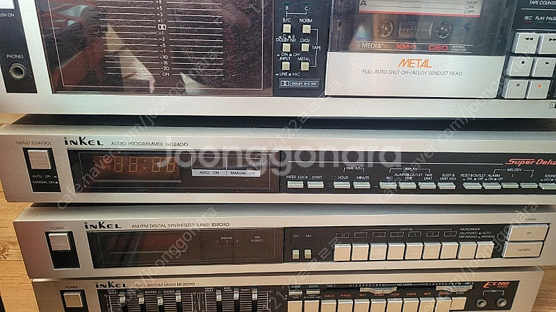 인켈 명기 오디오 세트 AD2220등 세트--4